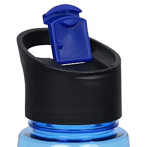 Additional Image 2 - a blue and black water bottle