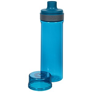 Additional Image 1 - a blue water bottle with a lid
