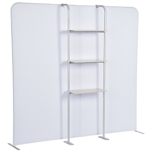 Additional Image 1 - a white wall with shelves