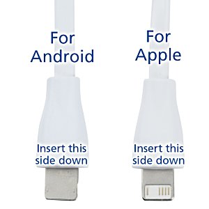 Additional Image 1 - a couple of white usb cables