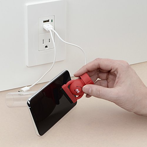 Additional Image 5 - a hand holding a red and black device