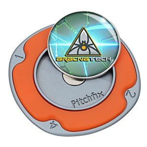 Additional Image 1 - a circular object with a triangle on it