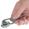 a hand holding a bottle opener