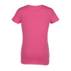 View Image 3 of 3 of Threadfast Ultimate Blend V-Neck T-Shirt - Ladies' - Embroidered