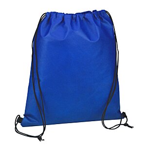 Additional Image 2 - a blue backpack with black straps