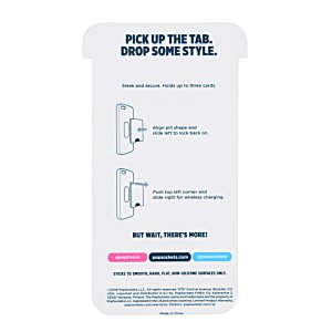 Additional Image 4 - a white card with black text and blue and pink text