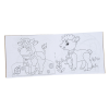 View Image 4 of 4 of Kid's Colouring Book To-Go Set - Animal - Full Colour