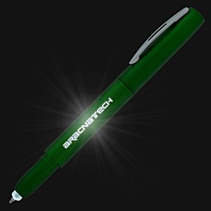 Additional Image 4 - a green pen with a light shining on it