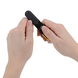 Additional Image 2 - a close up of a person holding a black object