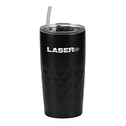Additional Image 1 - a blue cup with a straw
