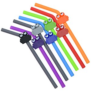 Additional Image 1 - a group of colorful straws