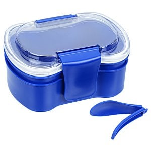 Additional Image 5 - a blue lunch box with a lid