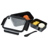 View Image 4 of 6 of Three Compartment Food Storage Bento Box - 24 hr