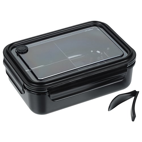 Additional Image 1 - a black rectangular object with a transparent lid