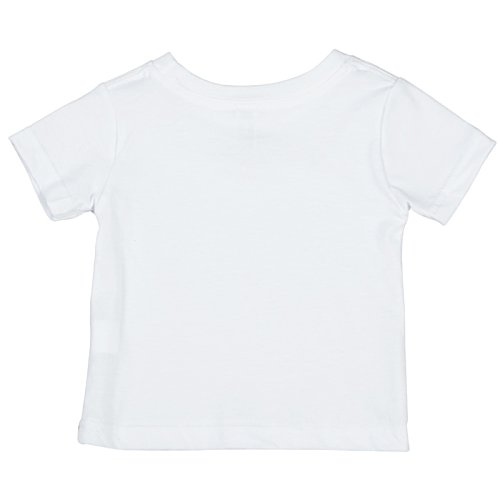 Rabbit Skins Fine Jersey T-Shirt - Infant - White Image 2 of 2