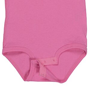 Additional Image 2 - a pink baby bodysuit