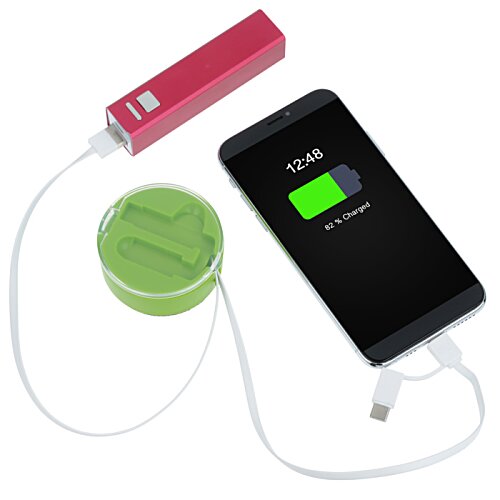 Additional Image 3 - a phone charging with a charger