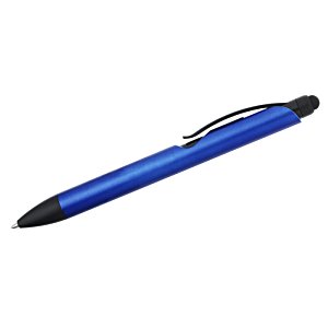 Additional Image 1 - a blue pen with black cap