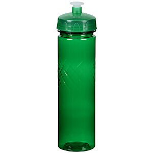 Additional Image 2 - a green water bottle with a white lid