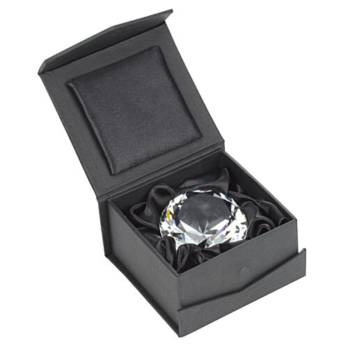 Additional Image 3 - a black box with a diamond in it