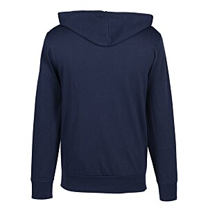 Additional Image 1 - a blue hoodie with a white background