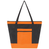 a black and orange bag