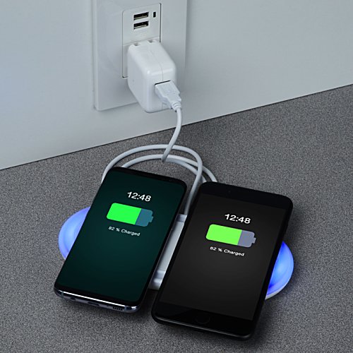 Additional Image 6 - a couple of cell phones connected to a charger