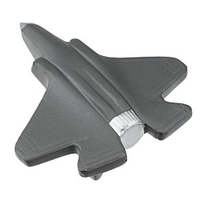 Additional Image 2 - a grey toy airplane on a white background