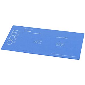 Additional Image 2 - a blue rectangular object on a white background