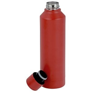 Additional Image 1 - a red thermos with a cap