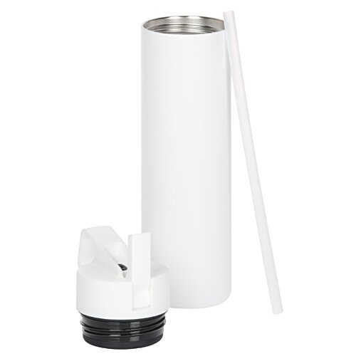 Additional Image 2 - a white tube with a black cap