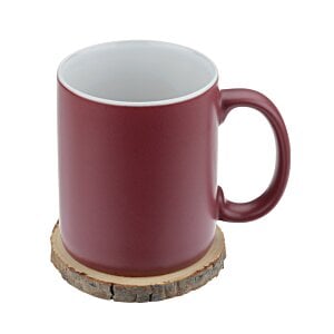 Additional Image 2 - a red mug with a handle