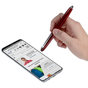 Additional Image 2 - a hand holding a pen over a cellphone