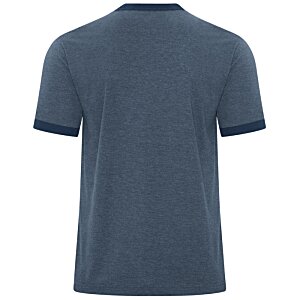 Additional Image 1 - a blue shirt with black trim
