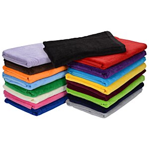 Additional Image 1 - a stack of colorful folded clothes