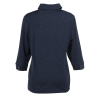 View Image 2 of 2 of Optical Heather 3/4 Sleeve Polo - Ladies'