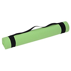 Additional Image 2 - a green and black rolled up mat