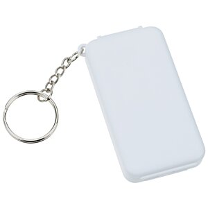 Additional Image 7 - a white rectangular object with a silver ring