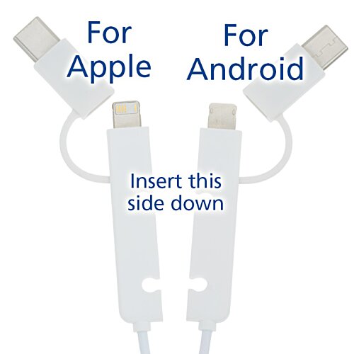Additional Image 1 - a white object with blue text