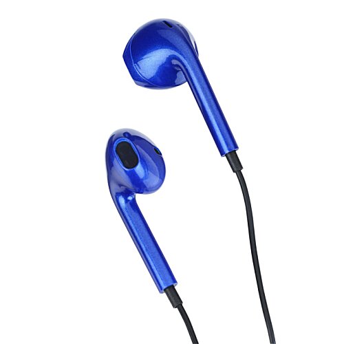 Skyline Metallic Ear Buds with Case Image 2 of 4