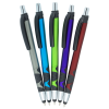 a group of pens in a fan