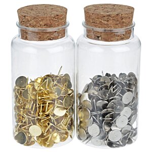 Additional Image 1 - a couple of glass jars with corks