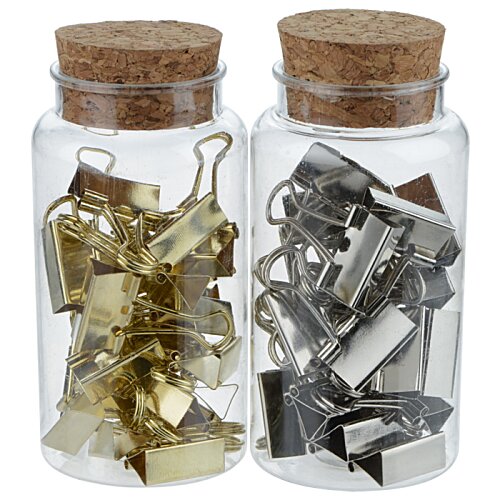 Corked Bottle - Binder Clips Image 1 of 2