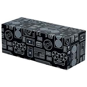 Additional Image 1 - a black rectangular object with many circles