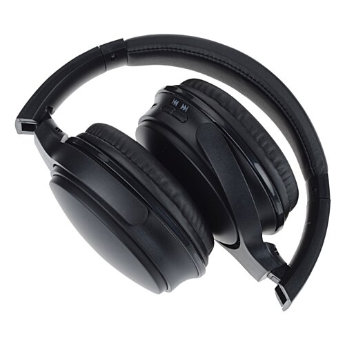 Additional Image 5 - a black headphones on a white background
