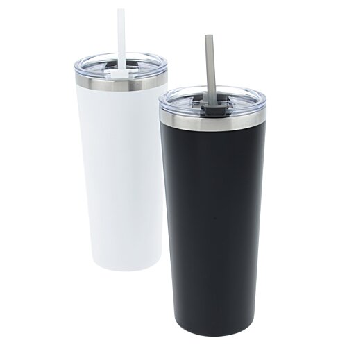 Colma Vacuum Tumbler with Straw - 22 oz. Image 6 of 8
