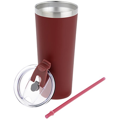 Additional Image 2 - a red and silver cup