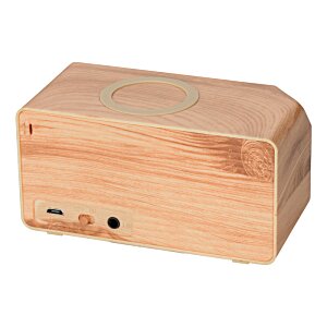 Additional Image 1 - a wooden box with a circular design