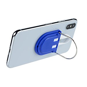 Additional Image 1 - a phone with a blue grip