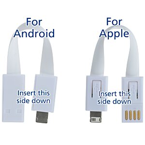 Additional Image 6 - a couple of white usb cables